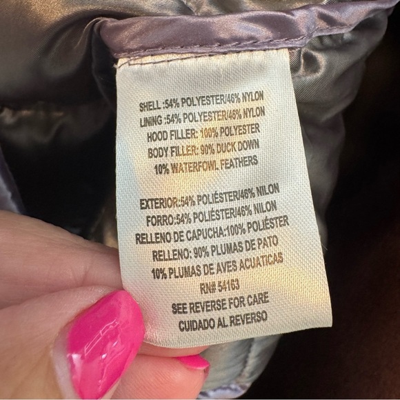 Andrew Marc Lightweight Premium Short Sleeve Hooded Down Jacket - Picture 6 of 9